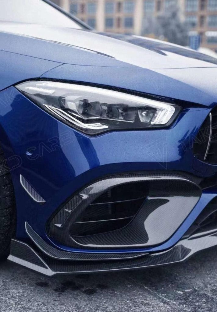 ช่องลม Carbon Fiber Mercedes Benz CLA45 CLA45S C118 ทรง TAKD V2