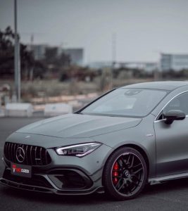 กันชน Carbon Fiber Mercedes Benz CLA45 C118 ทรง TAKD V1