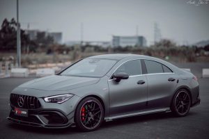 ช่องลม Carbon Fiber Mercedes Benz CLA45 CLA45S C118 ทรง TAKD V1