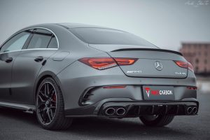 ดิฟฟิวเซอร์ Carbon Fiber Mercedes Benz CLA C118 CLA45 CLA35 CLA250 ทรง TAKD ปี 2020-ON