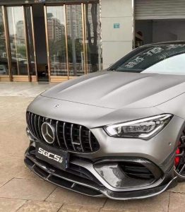 ช่องลม Carbon Fiber Mercedes Benz CLA45 CLA45S C118 ทรง TAKD V1