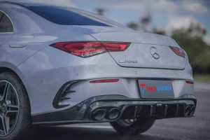 ดิฟฟิวเซอร์ Carbon Fiber Mercedes Benz CLA C118 CLA45 CLA35 CLA250 ทรง TAKD ปี 2020-ON