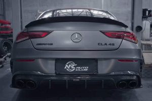ดิฟฟิวเซอร์ Carbon Fiber Mercedes Benz CLA C118 CLA45 CLA35 CLA250 ทรง TAKD ปี 2020-ON