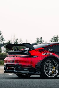 สปอยเลอร์ Carbon Fiber Porsche 911 992.1 992.2 Carrera Base/S/T/4/4S/GTS ทรง TAKD V1