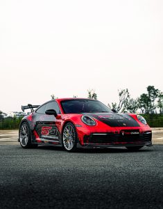ลิ้นหน้า Carbon Fiber Porsche 911 992.1 Carerra Base/S/T/4/4S/Targa 4/4S ทรง TAKD