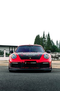 ลิ้นหน้า Carbon Fiber Porsche 911 992.1 Carerra Base/S/T/4/4S/Targa 4/4S ทรง TAKD