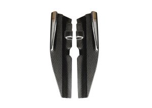สเกิร์ตข้าง Carbon Fiber Mercedes Benz C-Class C63S C63 C43 AMG C400 C300 W205 Sedan Coupe Convertible ทรง TAKD V2 Dry Carbon ปี 2015-2021