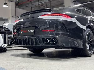 ดิฟฟิวเซอร์ Carbon Fiber Mercedes Benz AMG GT43 GT50 GT53 X290 ทรง TAKD V2