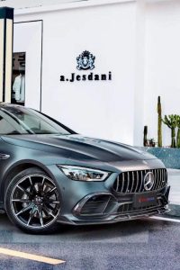 ลิ้นหน้า Carbon Fiber Mercedes Benz AMG GT43 GT50 GT53 X290 ทรง TAKD
