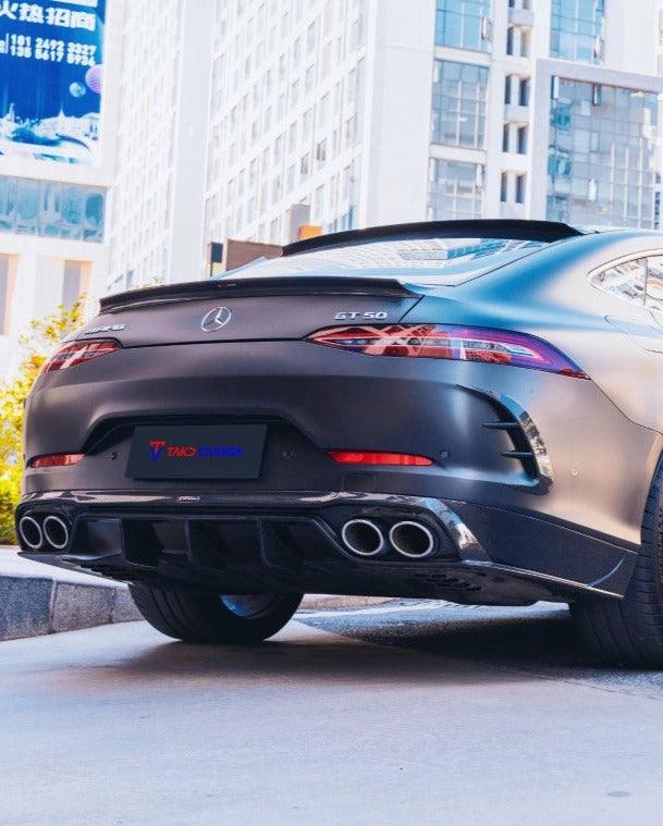 ดิฟฟิวเซอร์ Carbon Fiber Mercedes Benz AMG GT43 GT50 GT53 X290 ทรง TAKD