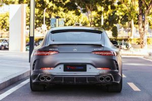 ดิฟฟิวเซอร์ Carbon Fiber Mercedes Benz AMG GT43 GT50 GT53 X290 ทรง TAKD