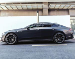 สเกิร์ตข้าง Carbon Fiber Mercedes Benz AMG GT43 GT50 GT53 X290 ทรง TAKD