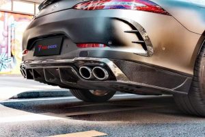 ดิฟฟิวเซอร์ Carbon Fiber Mercedes Benz AMG GT43 GT50 GT53 X290 ทรง TAKD