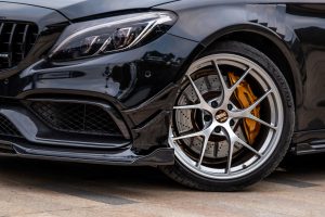 ชิ้นตกแต่งคาร์บอน Carbon Fiber Mercedes Benz C63/C63S W205 ทรง TAKD