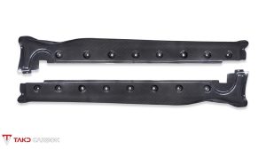 สเกิร์ตข้าง Carbon Fiber Porsche Porsche 911 992.1 Carrera Base/S/T/4/4S/Targa 4/Targa 4S/GTS ทรง TAKD