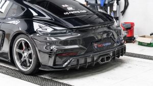 กันชน Carbon Fiber Porsche 718 Cayman / Boxster / GTS ทรง TAKD ปี 2017-2025