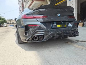 กันชน Carbon Fiber BMW 8 Series 840i M850i G16 ทรง TAKD V2
