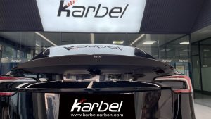 สปอยเลอร์ Carbon Fiber Tesla Model 3 Highland / P Coupe ทรง Karbel V2 Dry Carbon ปี 2024-ON
