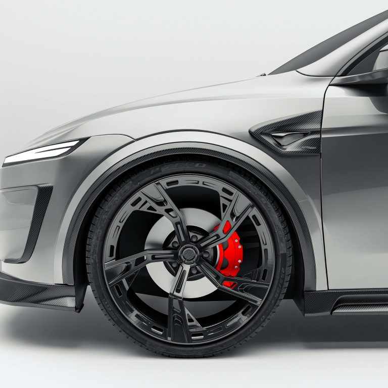 คิ้วช่องระบายอากาศแก้มข้างคาร์บอนไฟเบอร์ Tesla Model Y RevoZport