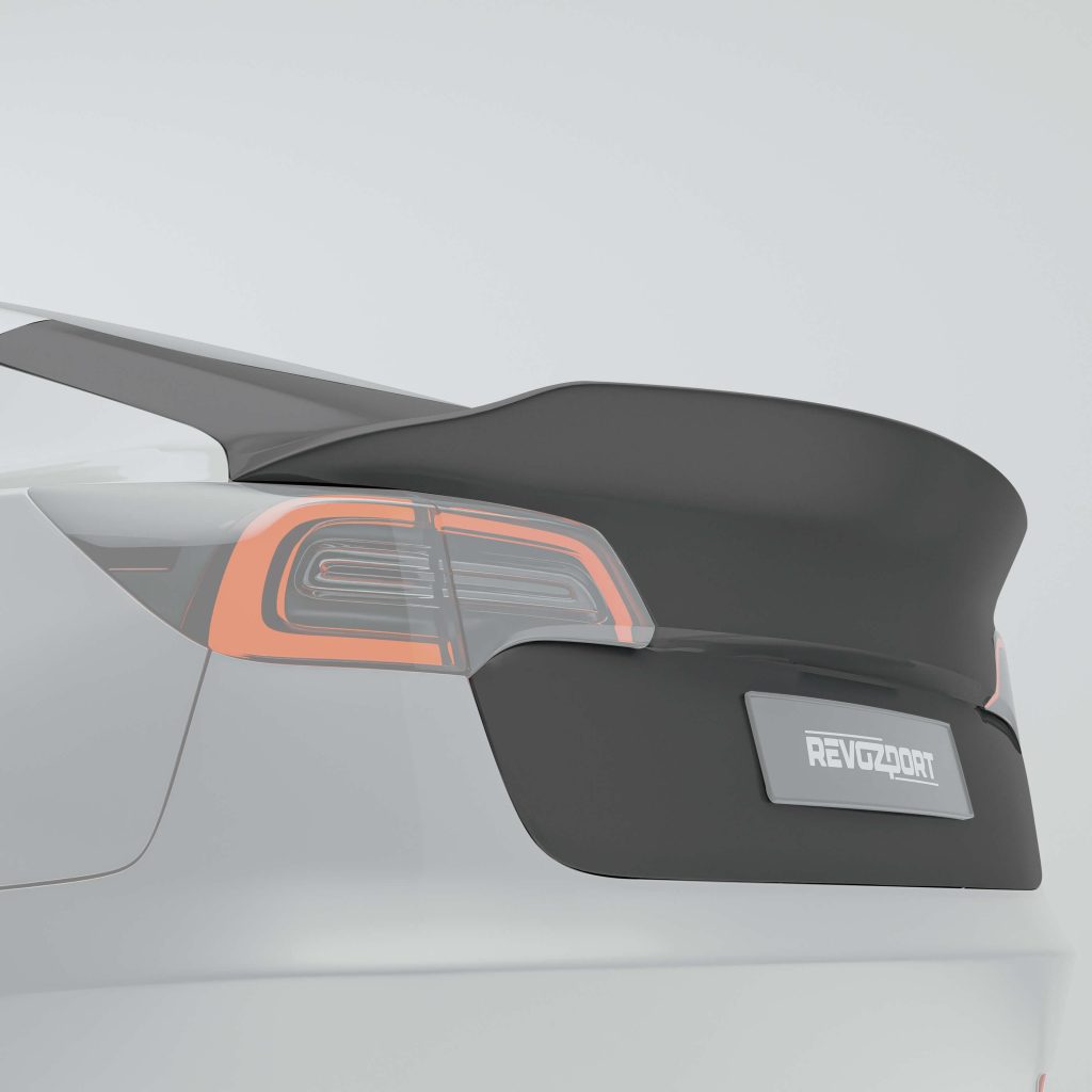ฝากระโปรงท้ายคาร์บอนไฟเบอร์ Tesla Model 3 RevoZport