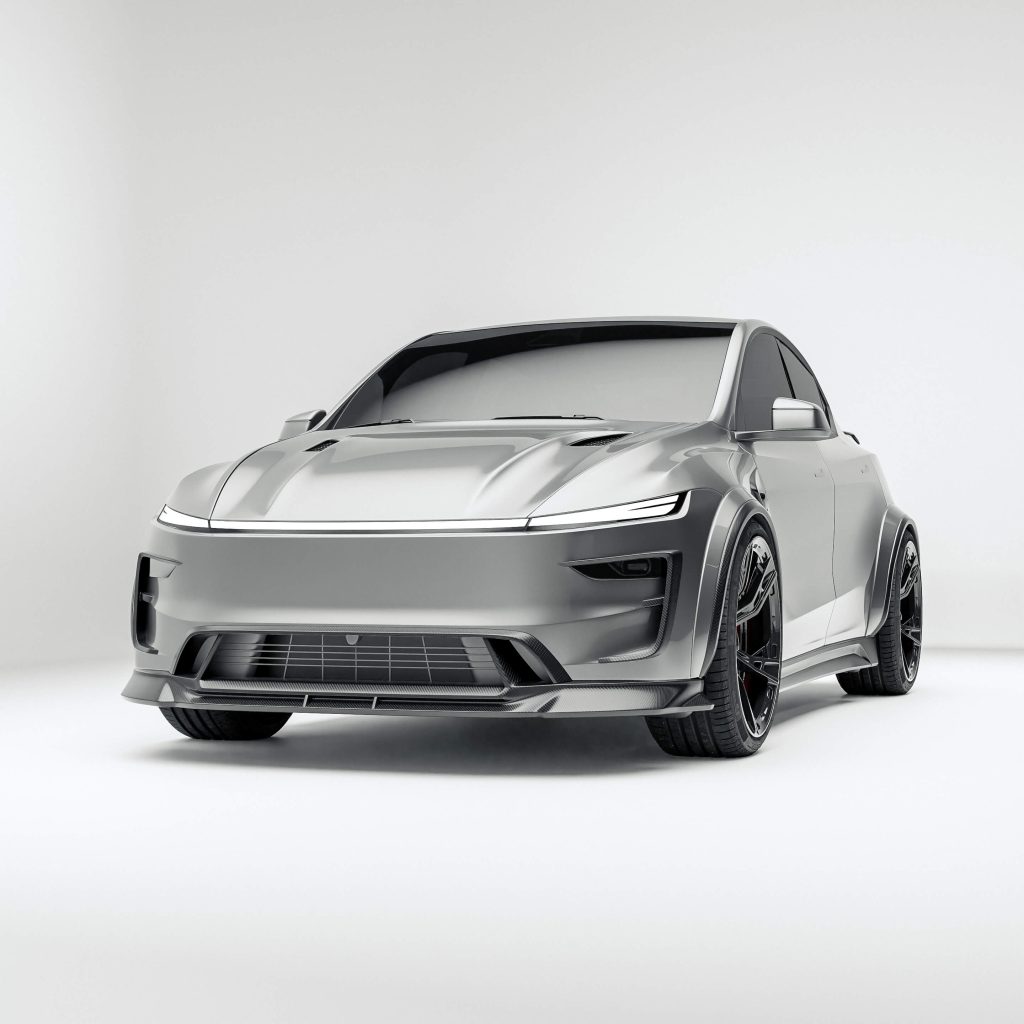 ลิ้นหน้าคาร์บอนไฟเบอร์ Tesla Model Y RevoZport