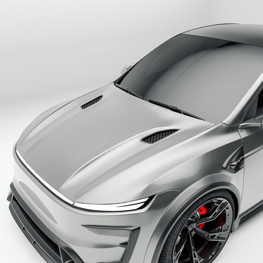 ฝากระโปรงหน้าคาร์บอนไฟเบอร์ Tesla Model Y RevoZport