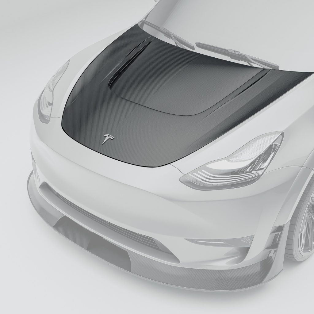 ฝากระโปรงหน้าคาร์บอนไฟเบอร์ Tesla Model Y RevoZport