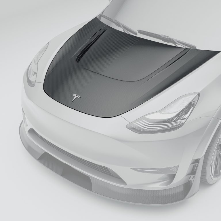 ฝากระโปรงหน้าคาร์บอนไฟเบอร์ Tesla Model Y RevoZport