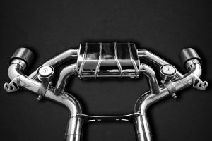 ท่อแทนแคท Toyota Supra (A90) Capristo Valved OPF Back Exhaust + Carbon Tips
