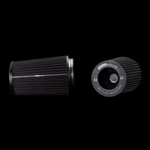 กรองอากาศ BlackBoost Conical Twin Flow Synthetic Dry Air filters (4.3" x 185mm) BlackBoost