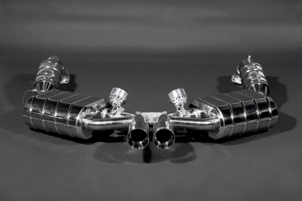 ชุดท่อไอเสีย Porsche 987.1 Cayman Capristo Racing Valved Exhaust Headers + 250 Cell