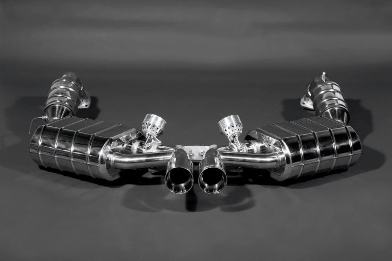 exhaust system Porsche 987.1 Cayman Capristo Racing Valved Exhaust Headers + 250 Cell