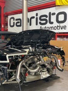 ชุดท่อไอเสีย Audi R8 (Gen2) Facelift Capristo