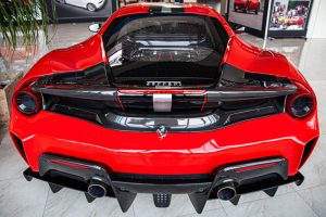 กันชนหลัง Ferrari 488 Pista Capristo