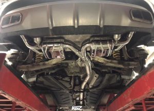 ชุดท่อไอเสีย Mercedes AMG GLA45 Capristo