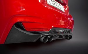 ดิฟฟิวเซอร์ท้าย BMW 428i/435i Rear Skirt Apron/Diffuser Capristo