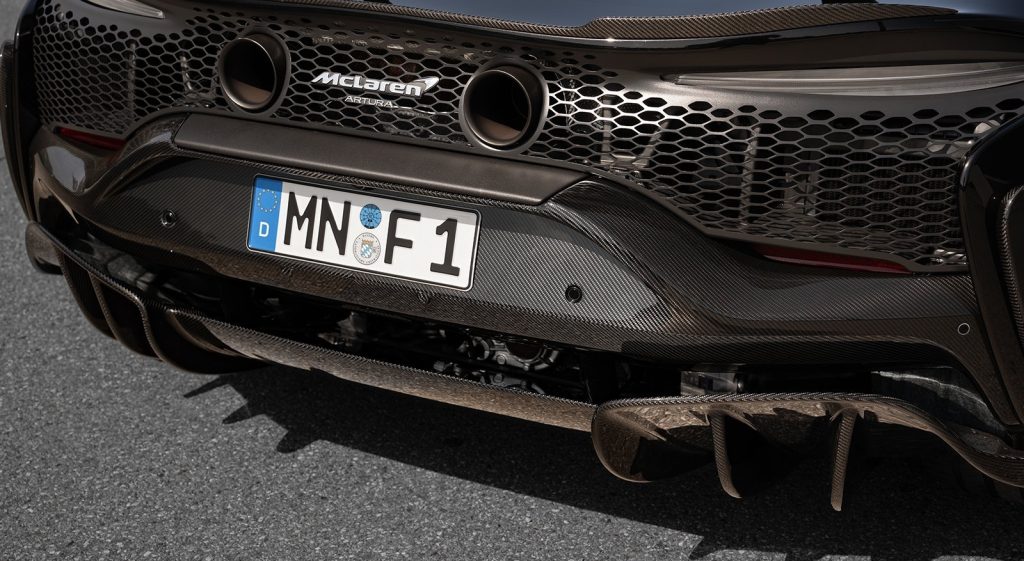 กันชนหลัง McLaren Artura Novitec
