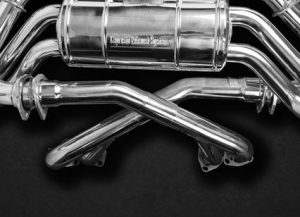 ชุดท่อไอเสีย Ferrari 512/Testarossa Capristo Valved Exhaust + Silencer Spare Pipes EU