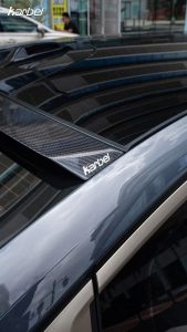 สปอยเลอร์หลังคา Carbon Fiber BMW i5 xDrive40/M60 540i/550e xDrive G60 G61 ทรง Karbel