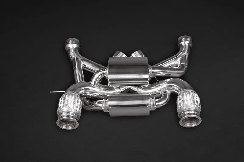 ชุดท่อไอเสีย Mclaren 720S Capristo Valved Exhaust + Sport Cats CES3