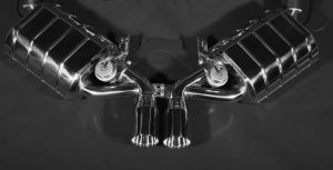 ชุดท่อไอเสีย Porsche 987.1 Boxster Capristo Valved Exhaust Headers + Cat Spares CES3