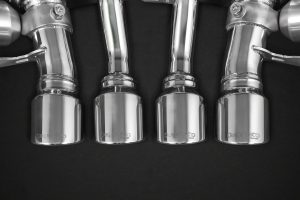 ชุดท่อไอเสีย Chevrolet Corvette (C7) Stingray/Z06 Capristo Valved Exhaust w OEM Post Cat Adapter