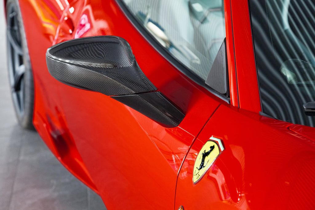 ครอบกระจกมองข้าง Ferrari 458 Capristo