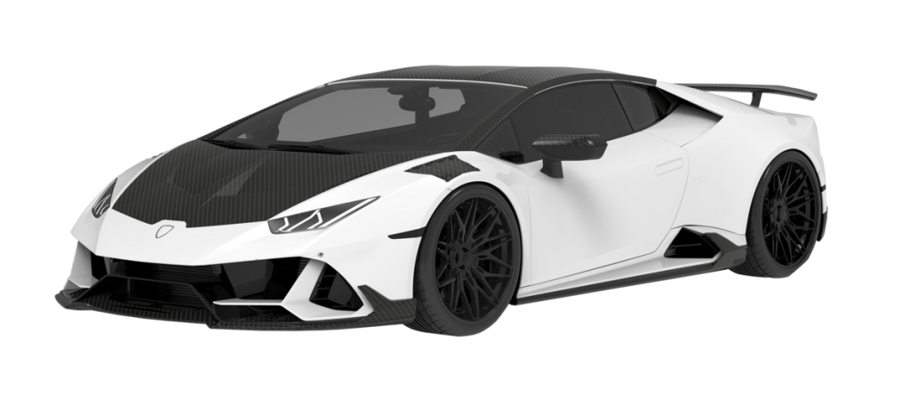 ลิ้นหน้า สำหรับรุ่นขับหลัง Lamborghini Huracan Evo RWD 1016 Industries