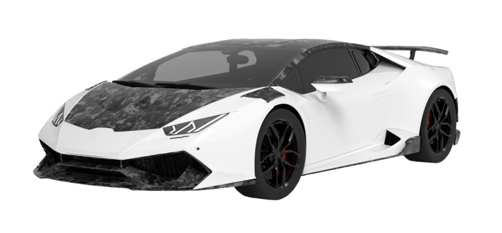 สเกิร์ตข้าง Lamborghini Huracan LP580 V2 1016 Industries