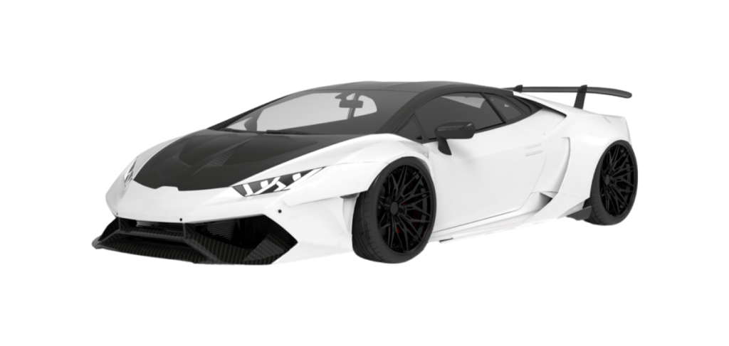 ชุดแต่งรอบคันโป่งกว้าง Lamborghini Huracan LP610 Renato Vision 1016 Industries