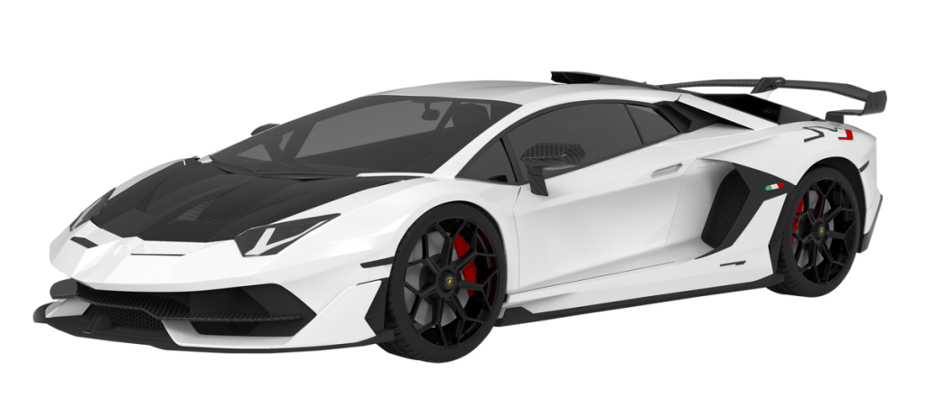 ฝากระโปรงหน้าทรง Race Lamborghini Aventador SVJ 1016 Industries