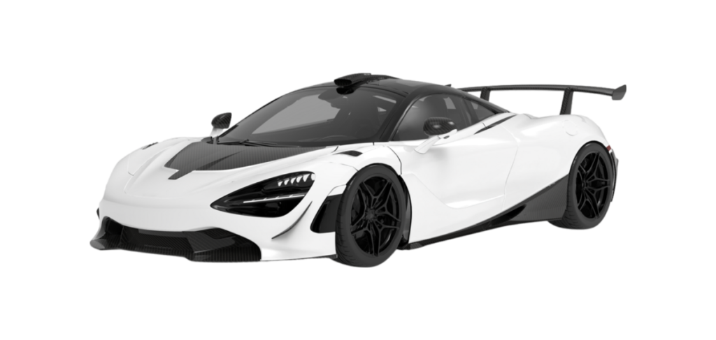 สปอยเลอร์หลังทรงตายตัว V2 McLaren 720S V2 1016 Industries