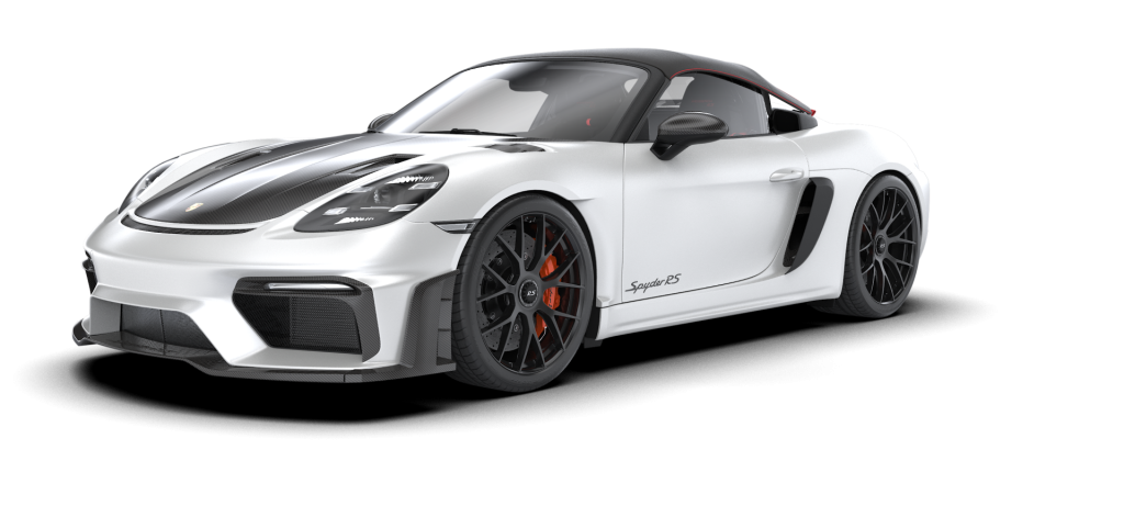 ลิ้นหน้าพร้อมขายึด Porsche 718 Boxster Spyder RS 1016 Industries