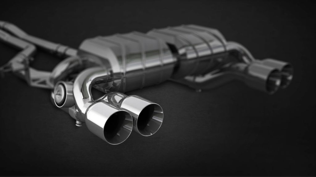 ชุดท่อไอเสีย BMW M3/4 (F80/82/83) Capristo Valved Exhaust + Stainless Tips CES3